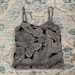 Banana Republic Paisley Neutral Tank